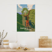 Hadrians Radweg Radreise Poster (Küche)