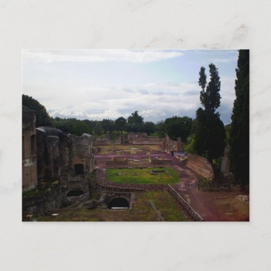 Hadrian's Villa Postkarte (Vorderseite)