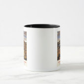Hadrians Wall and Sheep British Rail Poster Tasse (Zentrum)