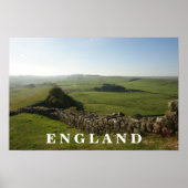 Hadrians Wall England Poster (Vorne)