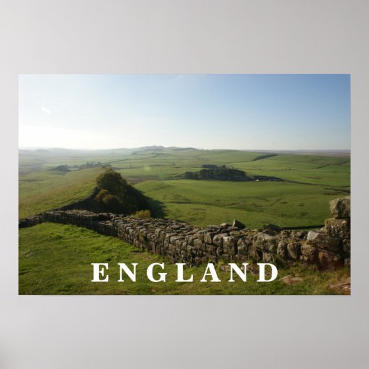 Hadrians Wall England Poster (Vorne)