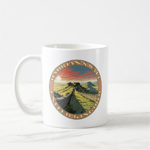 Hadrian's Wall Großbritannien Kaffeetasse
