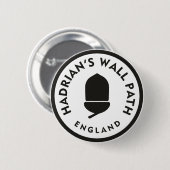 Hadrian's Wall Path National Trail Button (Vorne & Hinten)