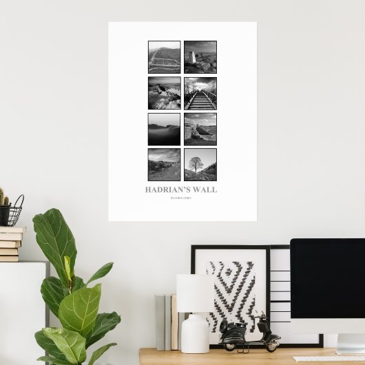 Hadrians Wall Poster (Heimbüro)