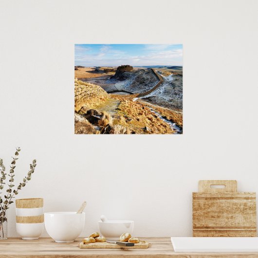 Hadrians Wall Poster/Print Poster (Küche)