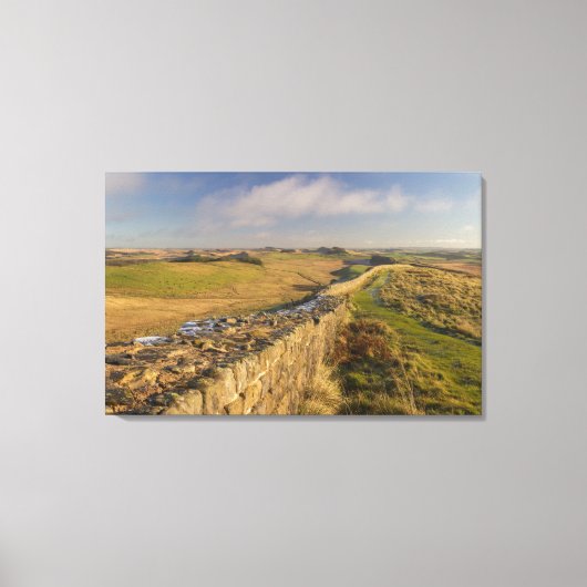 Hadrian's Wall Stretched Canvas Print Leinwanddruck (Vorderseite)