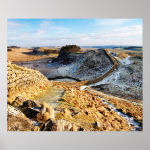 Hadrians Wand-Plakat/Druck Poster