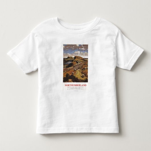 Hadrians Wand-und Schaf-British Rail-Plakat Kleinkind T-shirt (Vorderseite)