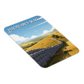 Hadrianswall-Reise Magnet (Rechte Seite)