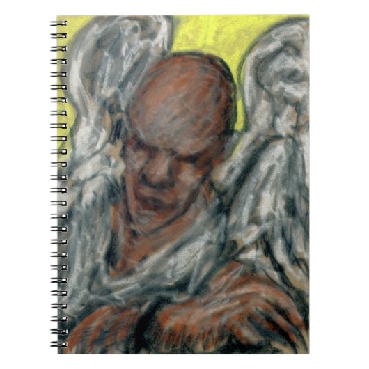 Hadriel Healing Angel Notebook Notizblock (Vorderseite)