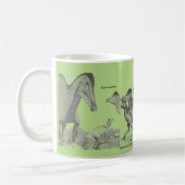 Hadrosaurs Ihre innere Dinosaurier-Tasse Greg Paul Kaffeetasse (Links)