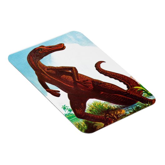 Hadrosaurus Dinosaur Magnet (Rechte Seite)