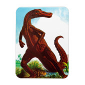 Hadrosaurus Dinosaur Magnet (Vertikal)