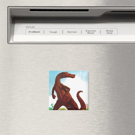 Hadrosaurus Dinosaur Magnet (In Situ (Geschirrspüler))
