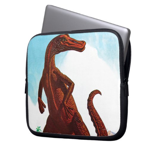 Hadrosaurus-Dinosaurier Laptopschutzhülle (Vorderseite Links)