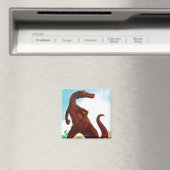 Hadrosaurus-Dinosaurier Magnet (In Situ (Geschirrspüler))