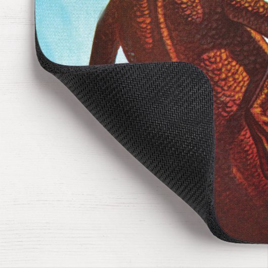 Hadrosaurus-Dinosaurier Mousepad (Ecke)