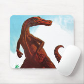 Hadrosaurus-Dinosaurier Mousepad (Mit Mouse)