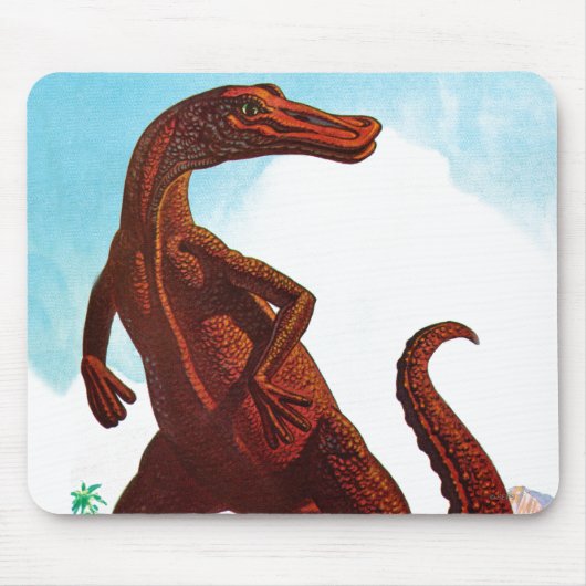 Hadrosaurus-Dinosaurier Mousepad (Vorne)