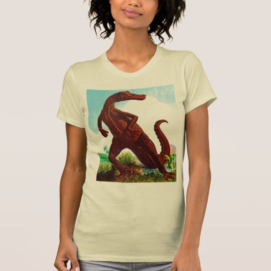 Hadrosaurus-Dinosaurier T-Shirt (Vorderseite)