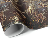 Haeckel Amphibians Batrachia Frogs Geschenkpapier (Rolleneckpunkt)