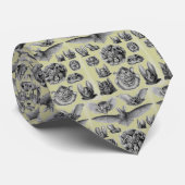 Haeckel Bats Krawatte (Gerollt)