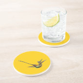 Haeckel Bird Sandstein Untersetzer (Seite)