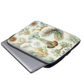 Haeckel Bryozoa Laptopschutzhülle (Vorne Knopf)