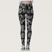 Haeckel Chiroptera 1904 Leggings (Vorderseite)