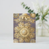 Haeckel Discomedusae Postkarte (Stehend Vorderseite)