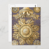 Haeckel Discomedusae Postkarte (Vorne/Hinten)