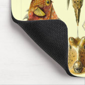 Haeckel-Fisch Mousepad (Ecke)