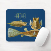 Haeckel-Fisch Mousepad (Mit Mouse)