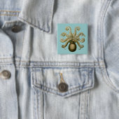 Haeckel Krake Button (Beispiel)