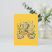 Haeckel Krake Postkarte (Stehend Vorderseite)