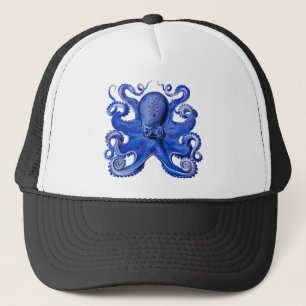 Haeckel Kraken-Blau Truckerkappe