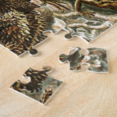 Haeckel Lizard Bartded Dragon Iguana Malerei Puzzle (Seite)