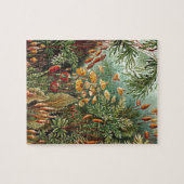 Haeckel Moss Grass Mushroom Malerei Puzzle (Horizontal)