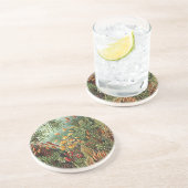 Haeckel Moss Grass Mushroom Malerei Sandstein Untersetzer (Seite)