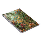 Haeckel Moss-, Grass- und Pilzgemälde Notizblock (Rechte Seite)