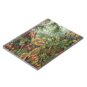 Haeckel Moss-, Grass- und Pilzgemälde Notizblock (Linke Seite)