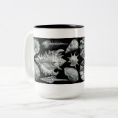 Haeckel Muschel-Tasse Zweifarbige Tasse (Vorderseite Links)