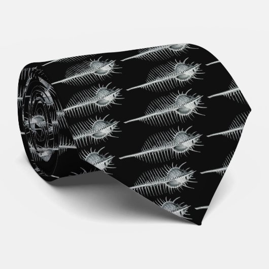 Haeckel Negativ Krawatte (Gerollt)