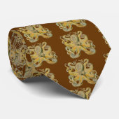 Haeckel Octopus Krawatte (Gerollt)