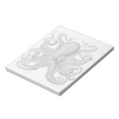 Haeckel Octopus Notepad Notizblock (Rotiert)