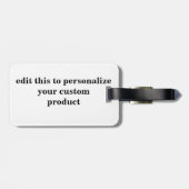 Haeckel Orchidae Gepäckanhänger (Rückseite horizontal)