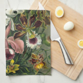 Haeckel-Orchideen Handtuch (Viertel Falte)