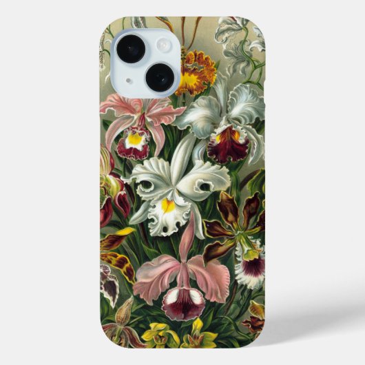 Haeckel Orchids Case-Mate iPhone Hülle (Rückseite)