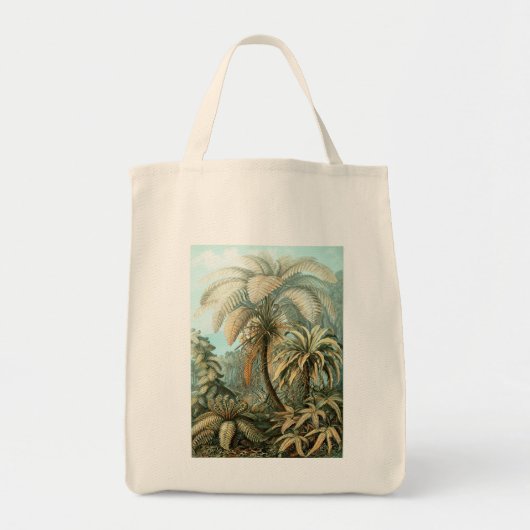 Haeckel Palm Tree Tragetasche (Vorne)