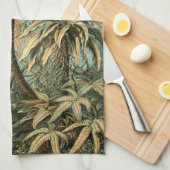 Haeckel Palm Trees Handtuch (Viertel Falte)
